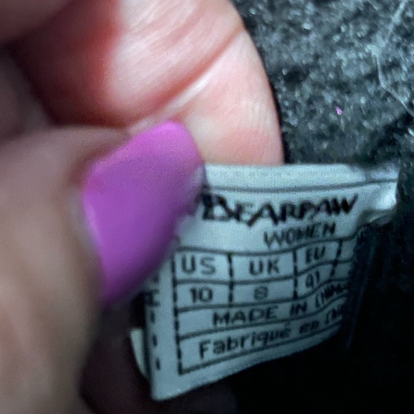 Black Bearpaw boots size 10 - Picture 4 of 4